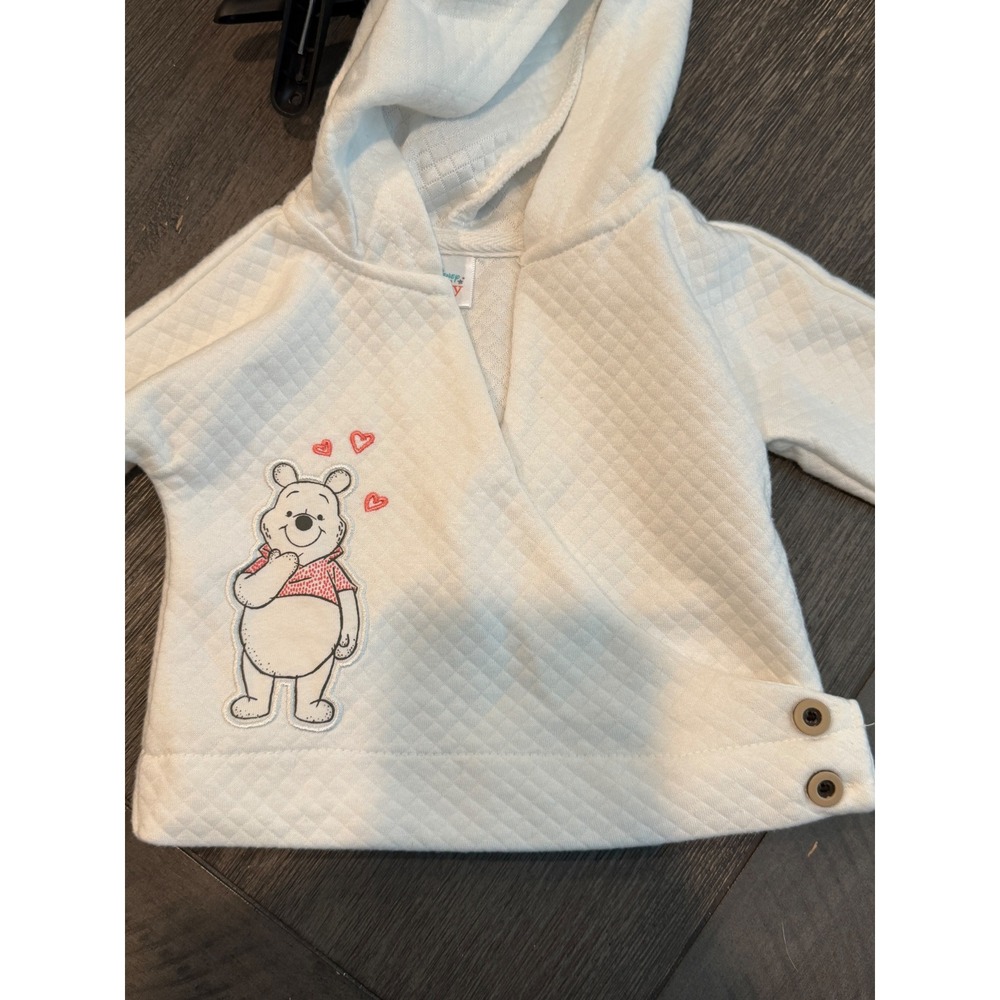 Disney Baby Winnie the Pooh Hoodie Kids 3M Cream